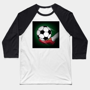 Football theme with shooting ball Baseball T-Shirt